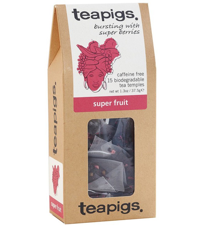 Super fruit thebreve fra Teapigs