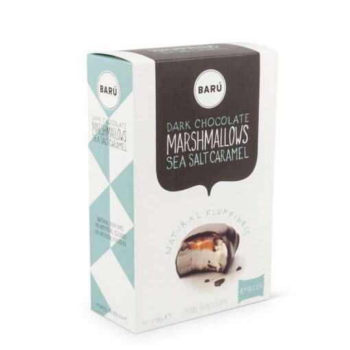 Barú Marshmallows Dark Chocolate & Sea Salt Caramel
