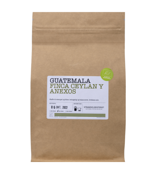 Økologisk Guatemala Finca Ceylan Y Anexos Grønne bønner