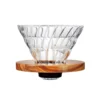 Hario V60 Glass Dripper 02 Olive Wood