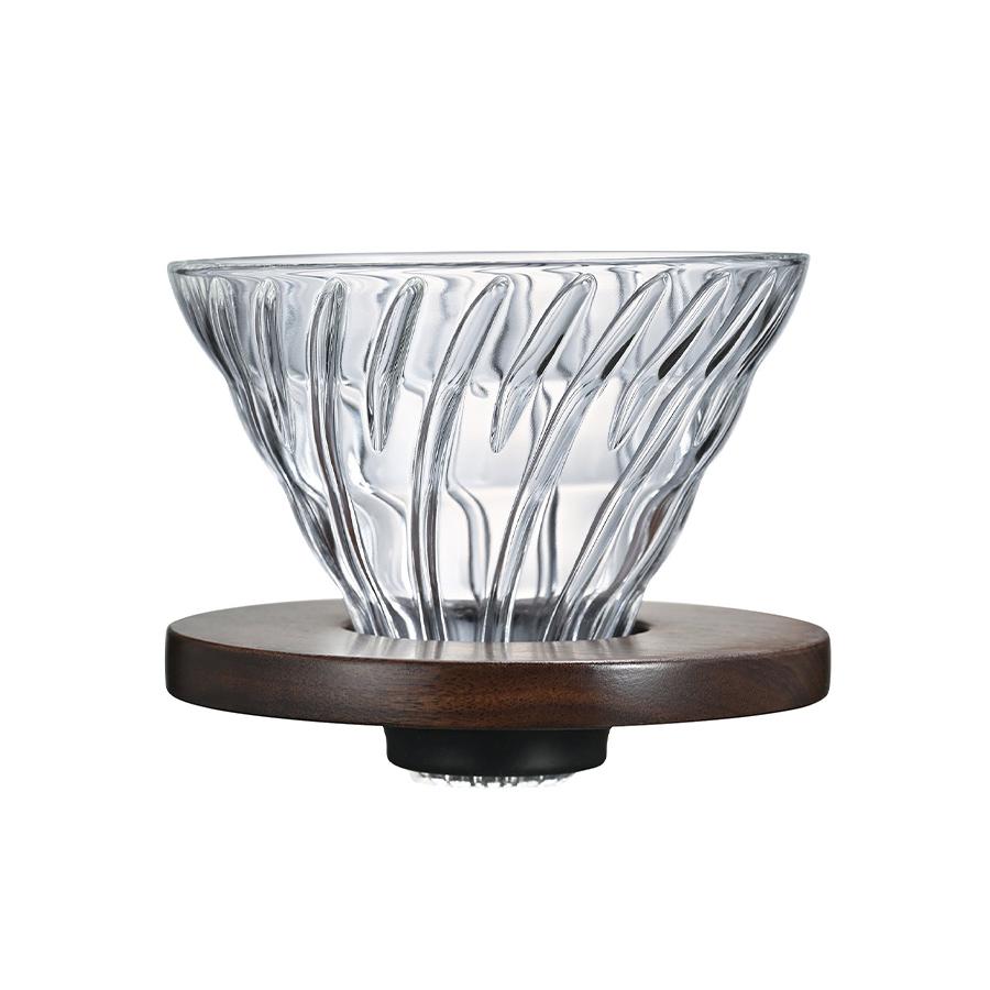 Hario V60 Glass Dripper 02 Walnut